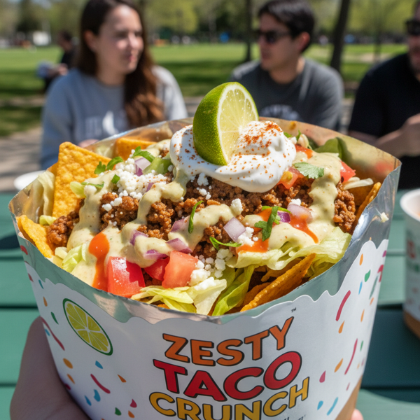 Zesty Walking Tacos Delight recipe