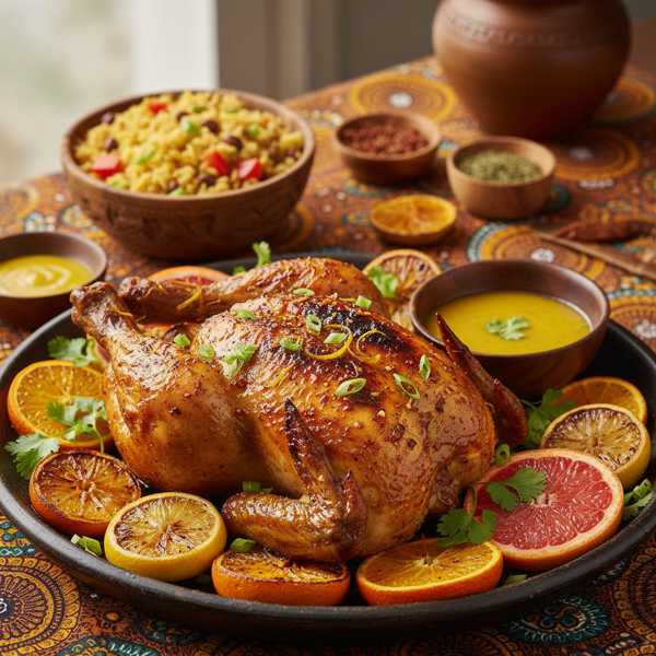 Zesty West African Citrus Chicken Delight recipe