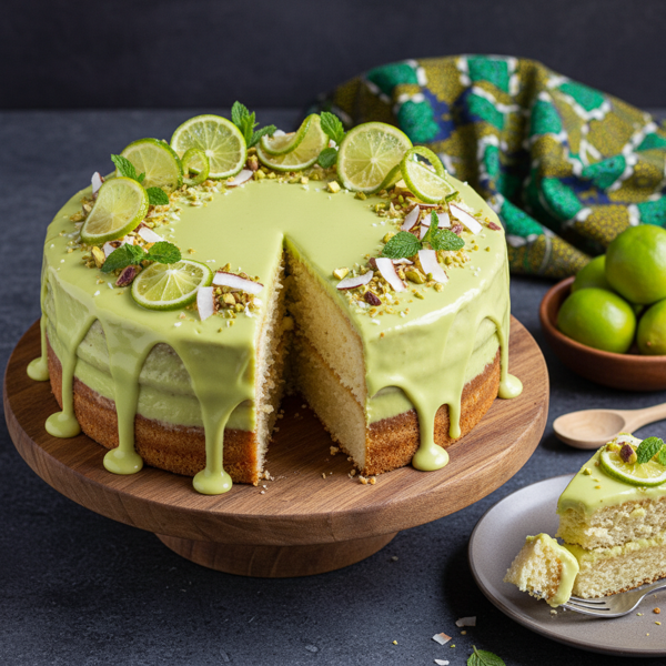 Zesty West African Lime Delight Cake recipe