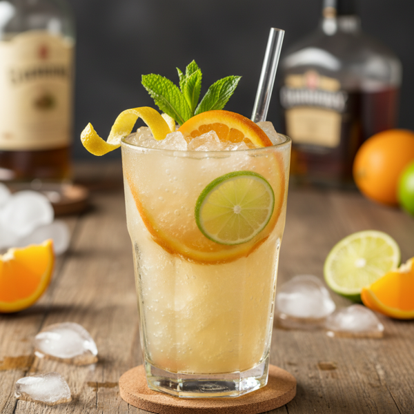 Zesty Whiskey Slush Cooler recipe