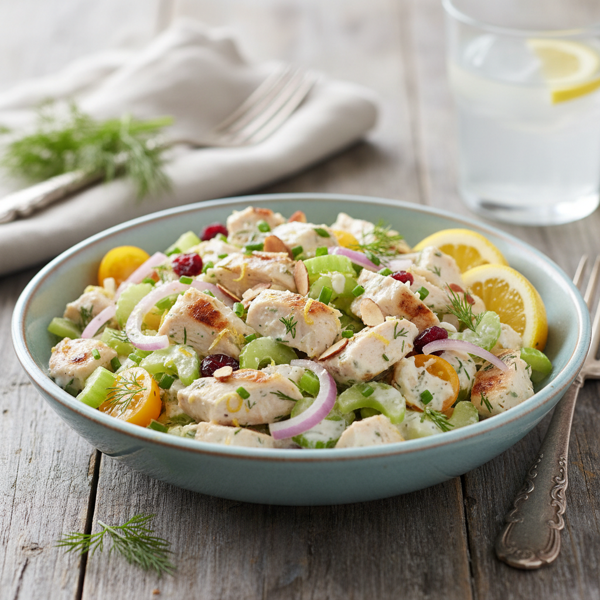 Zesty Yogurt Chicken Salad recipe