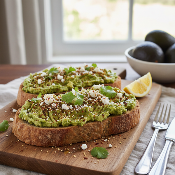 Zesty Za'atar Avocado Toast recipe