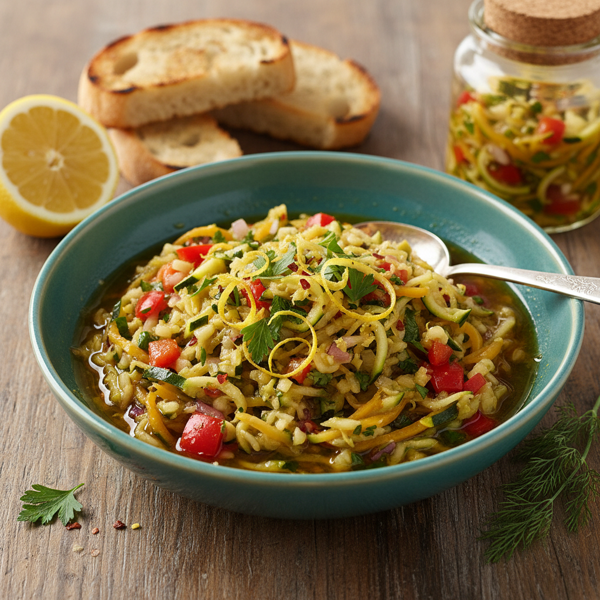 Zesty Zucchini Delight Relish recipe