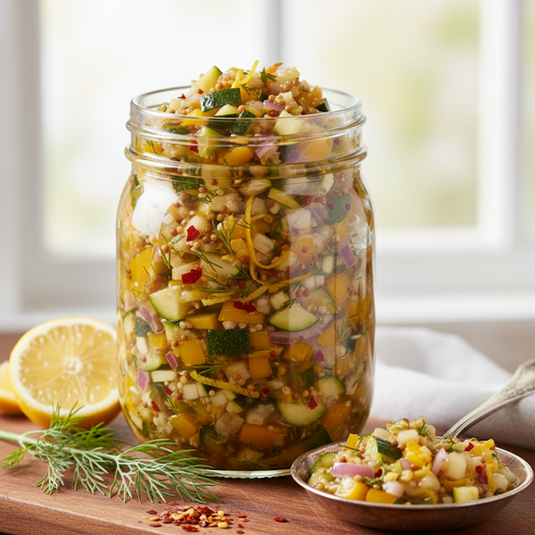 Zesty Zucchini Relish recipe