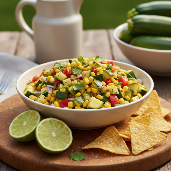 Zesty Zucchini Salsa recipe