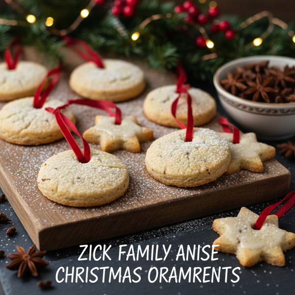 Zick Family Anise Christmas Ornaments recipe