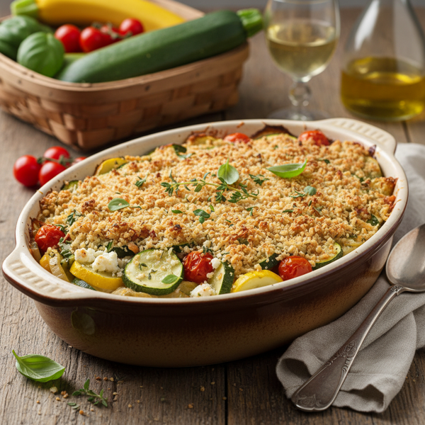 Zucchini Delight Crisp recipe