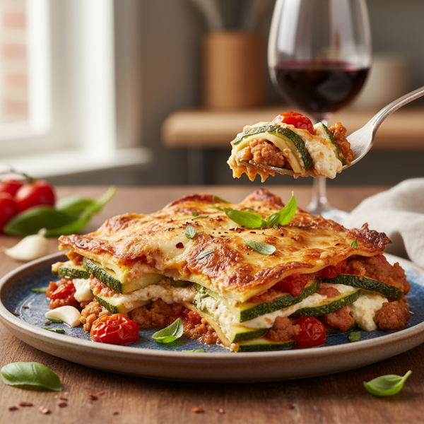 Zucchini Lasagna Delight recipe