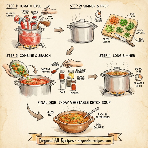 7-Day Vegetable Detox Soup instructions