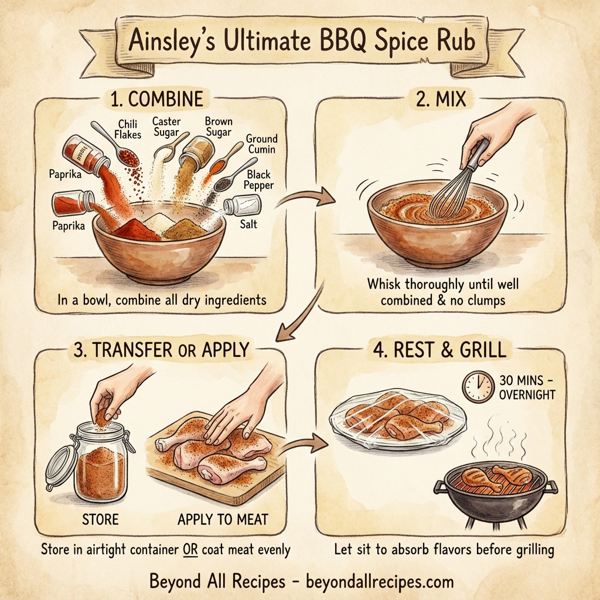 Ainsley's Ultimate BBQ Spice Rub instructions