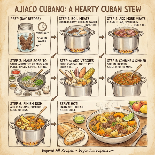Ajiaco Cubano: A Hearty Cuban Stew instructions