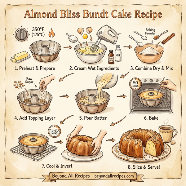 Almond Bliss Bundt Cake instructions