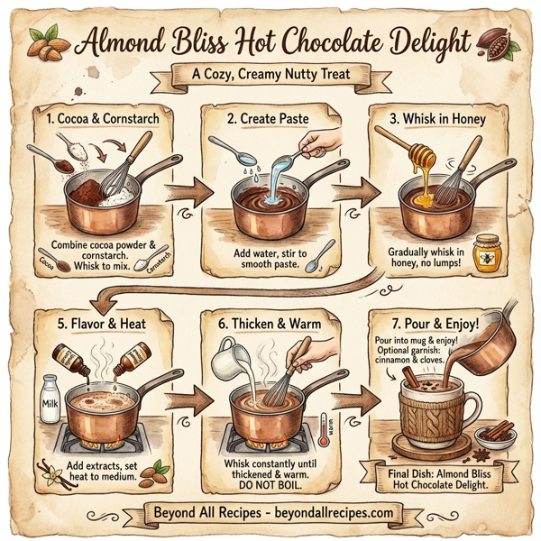 Almond Bliss Hot Chocolate Delight instructions