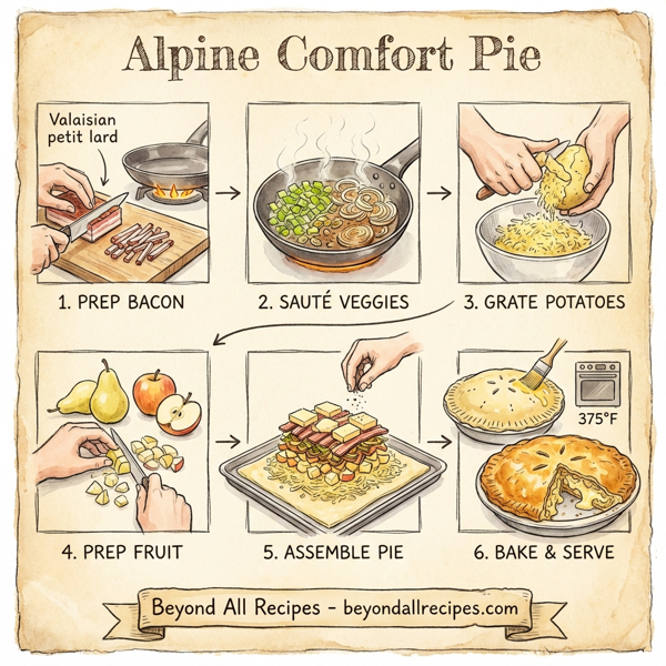 Alpine Comfort Pie instructions