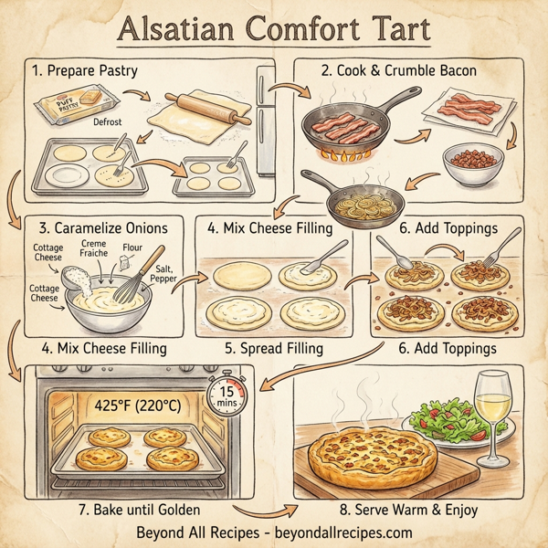 Alsatian Comfort Tart instructions