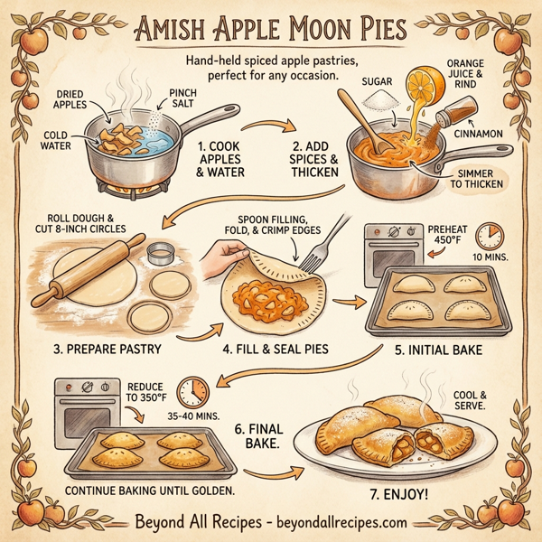 Amish Apple Moon Pies instructions