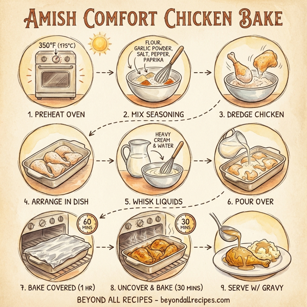 Amish Comfort Chicken Bake instructions