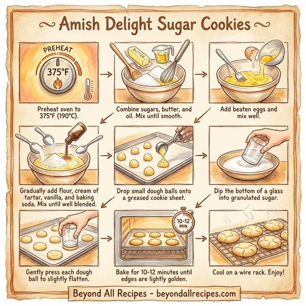Amish Delight Sugar Cookies instructions