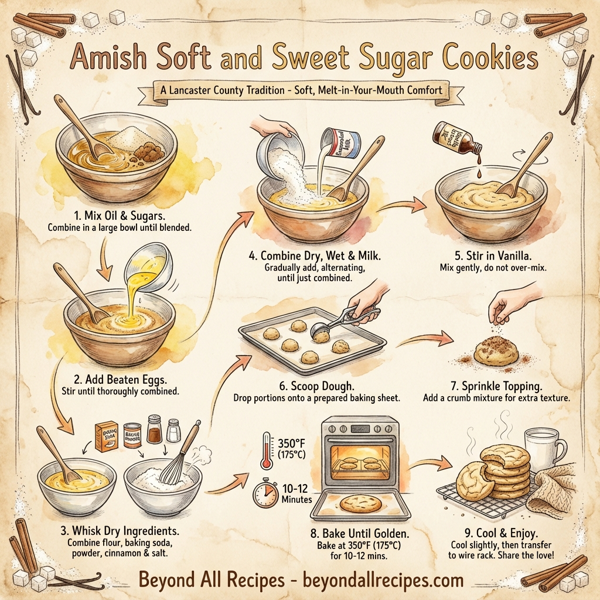 Amish Soft and Sweet Sugar Cookies instructions