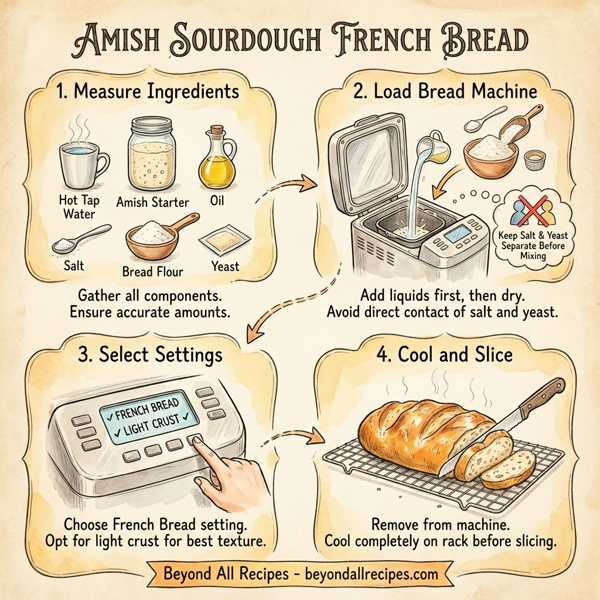 Amish Sourdough French Bread instructions