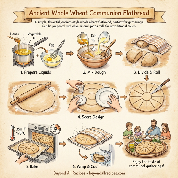 Ancient Whole Wheat Communion Flatbread instructions