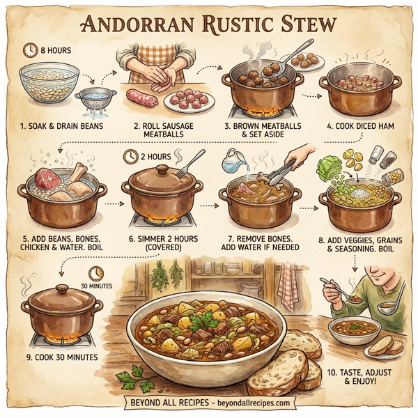 Andorran Rustic Stew instructions