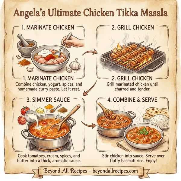 Angela's Ultimate Chicken Tikka Masala instructions