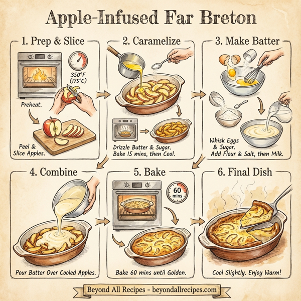 Apple-Infused Far Breton instructions
