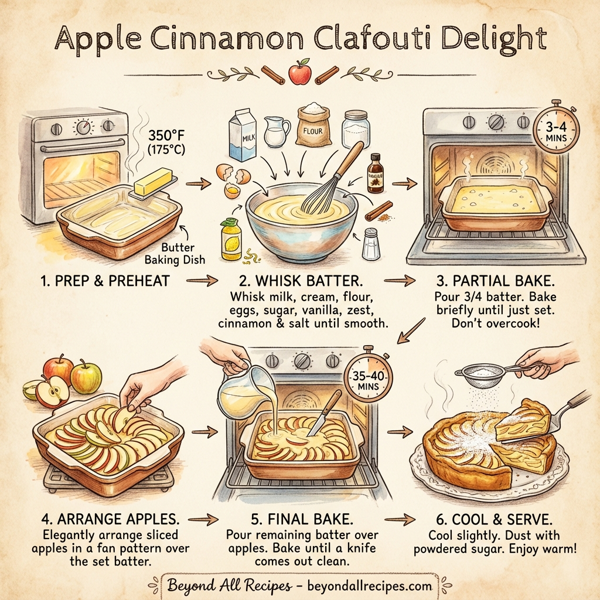 Apple Cinnamon Clafouti Delight instructions