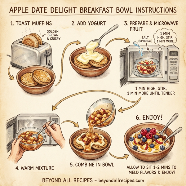 Apple Date Delight Breakfast Bowl instructions