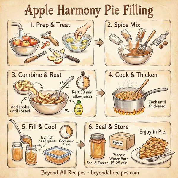 Apple Harmony Pie Filling instructions