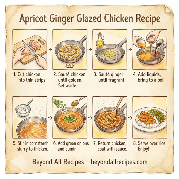 Apricot Ginger Glazed Chicken instructions