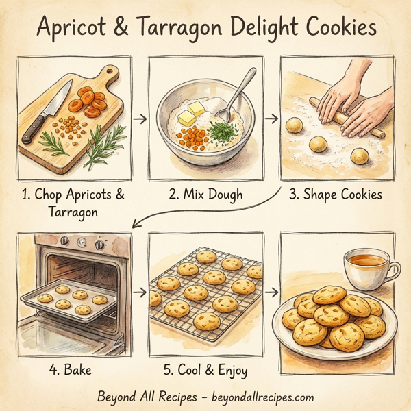 Apricot & Tarragon Delight Cookies instructions