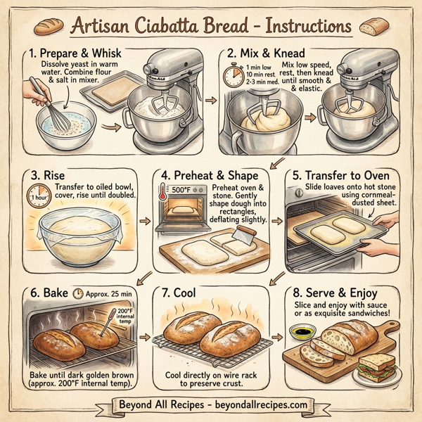 Artisan Ciabatta Bread instructions