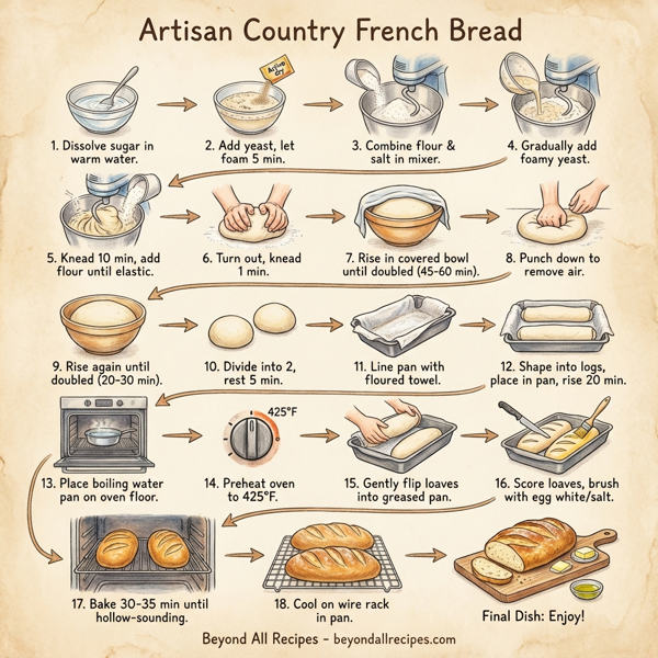 Artisan Country French Bread instructions