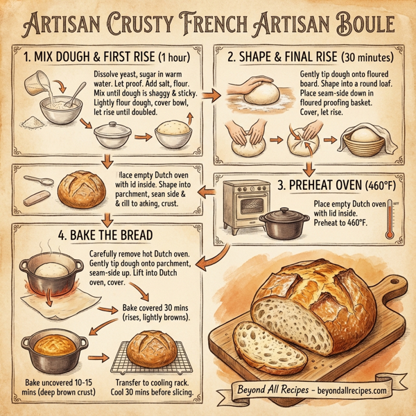 Artisan Crusty French Artisan Boule instructions