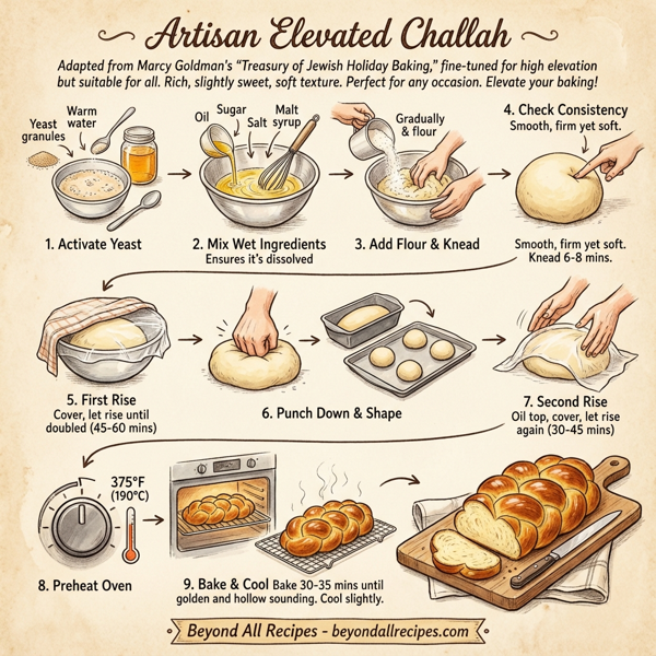 Artisan Elevated Challah instructions