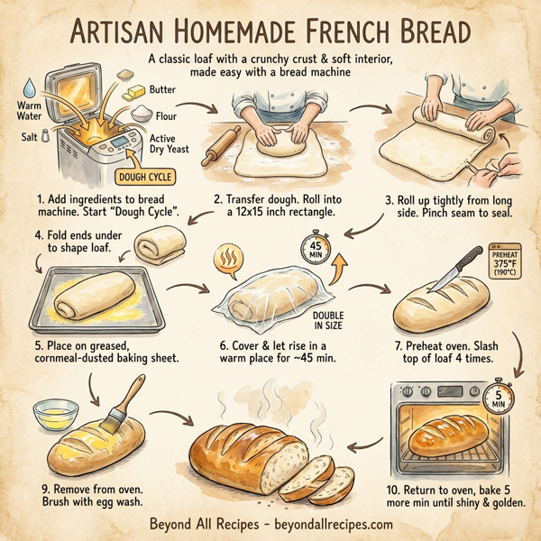 Artisan Homemade French Bread instructions