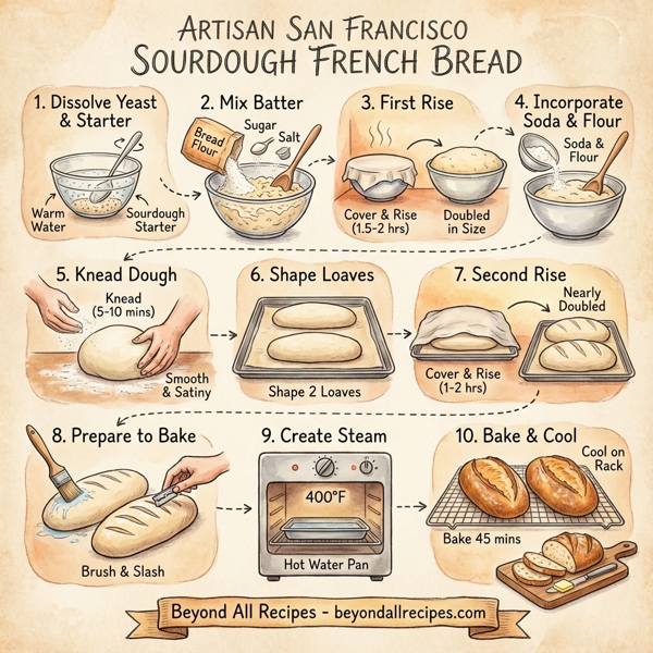 Artisan San Francisco Sourdough French Bread instructions