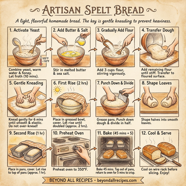 Artisan Spelt Bread instructions