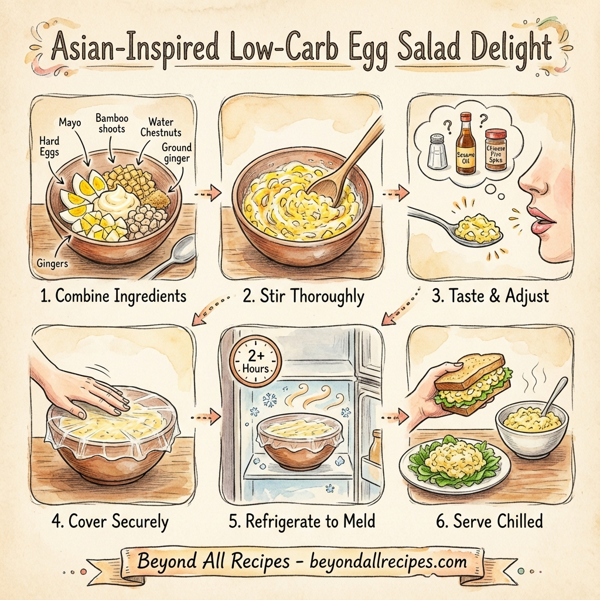 Asian-Inspired Low-Carb Egg Salad Delight instructions