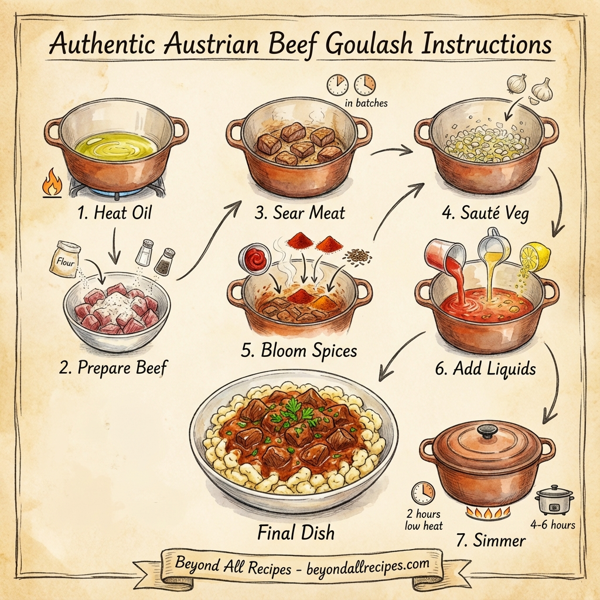 Authentic Austrian Beef Goulash instructions