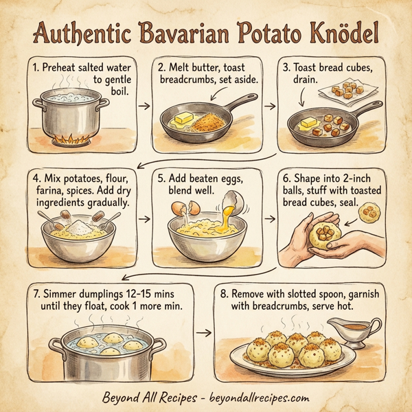 Authentic Bavarian Potato Knödel instructions