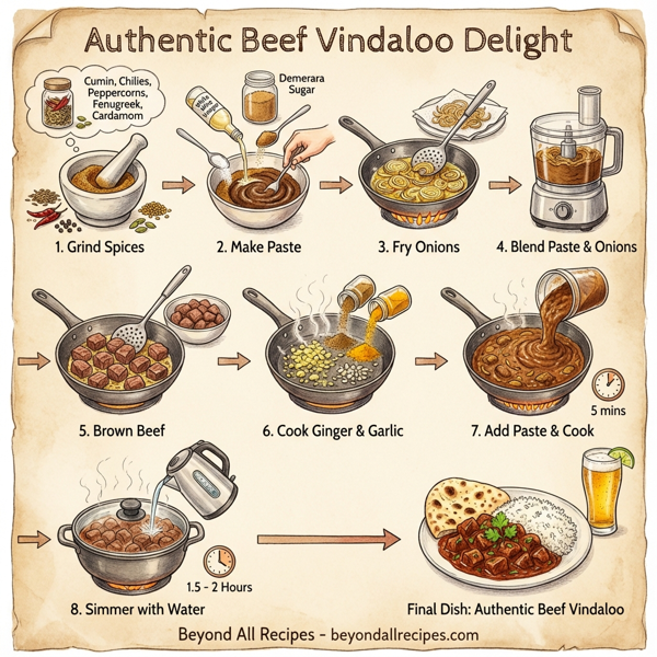 Authentic Beef Vindaloo Delight instructions