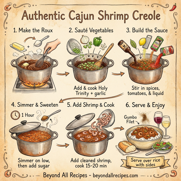 Authentic Cajun Shrimp Creole instructions