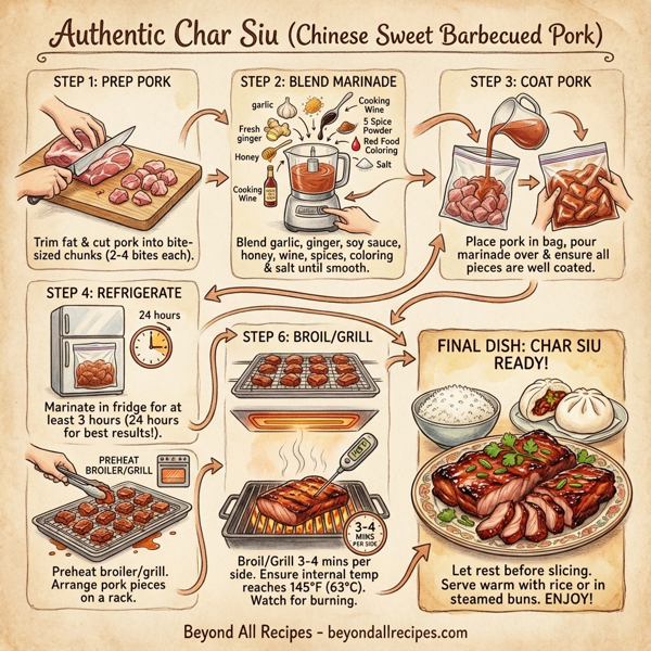 Authentic Char Siu (Chinese Sweet Barbecued Pork) instructions