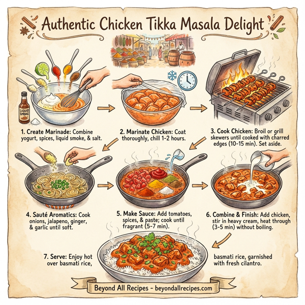 Authentic Chicken Tikka Masala Delight instructions