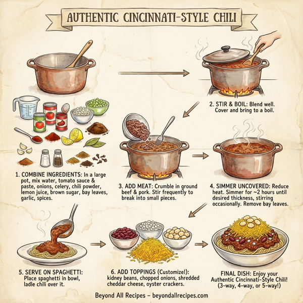 Authentic Cincinnati-Style Chili instructions