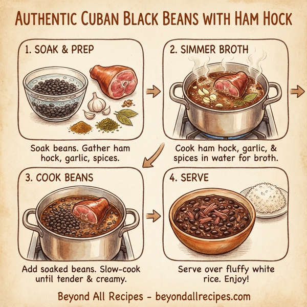 Authentic Cuban Black Beans with Ham Hock instructions