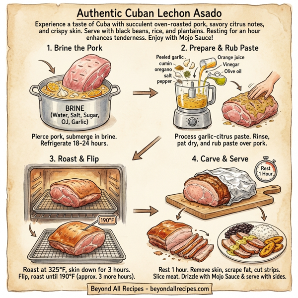 Authentic Cuban Lechon Asado instructions